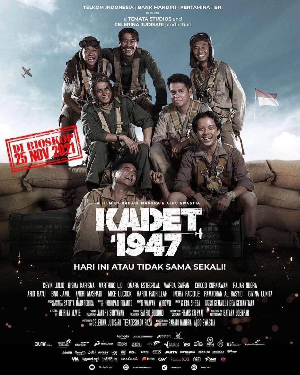 poster film Kadet 1947 (isntagram.com/tematastudios)