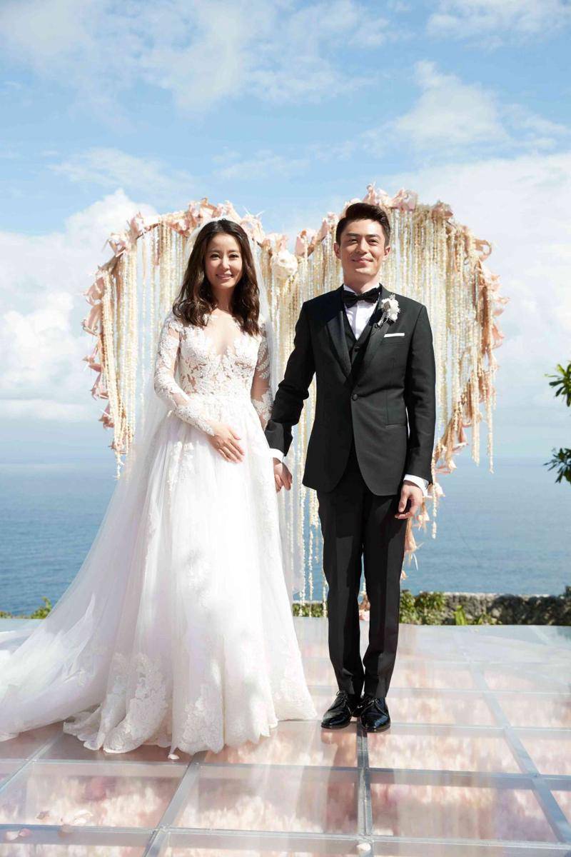 potret pernikahan Ruby Lin dan Wallace Huo (twitter.com/bulgarihotels)