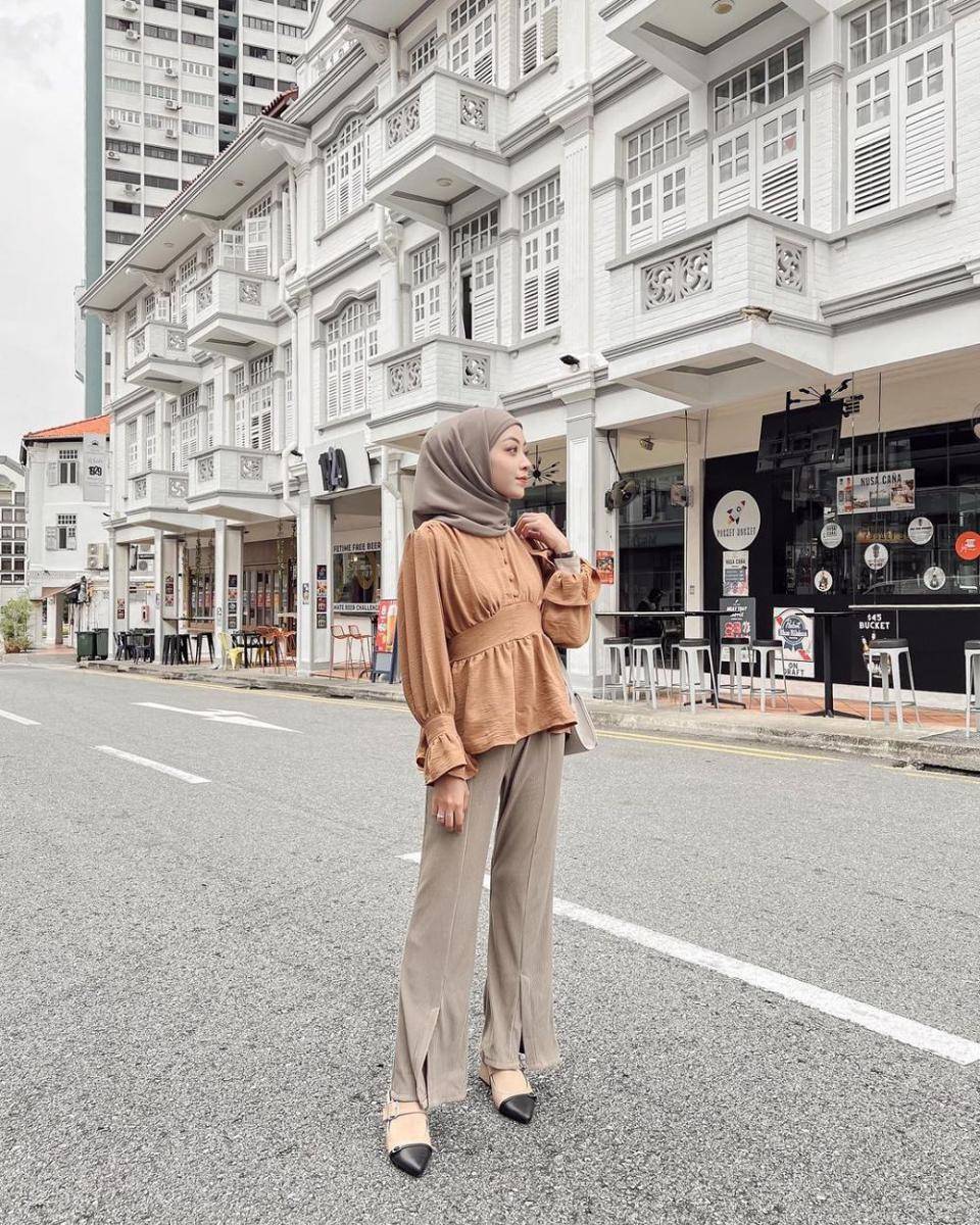 ide outfit street style ala Meirani Amalia (instagram.com/meiraniap)