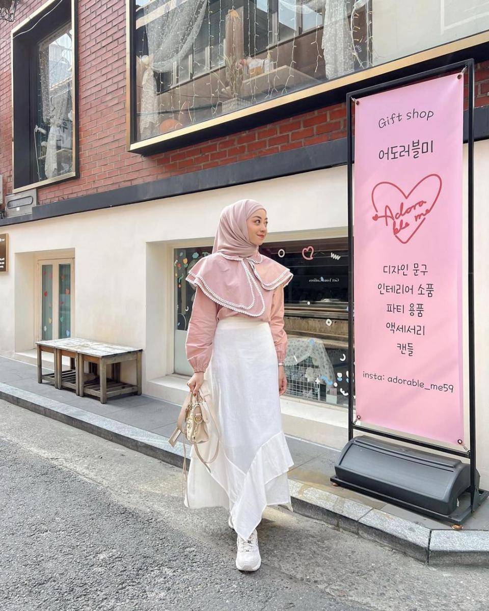 ide outfit street style ala Meirani Amalia (instagram.com/meiraniap)