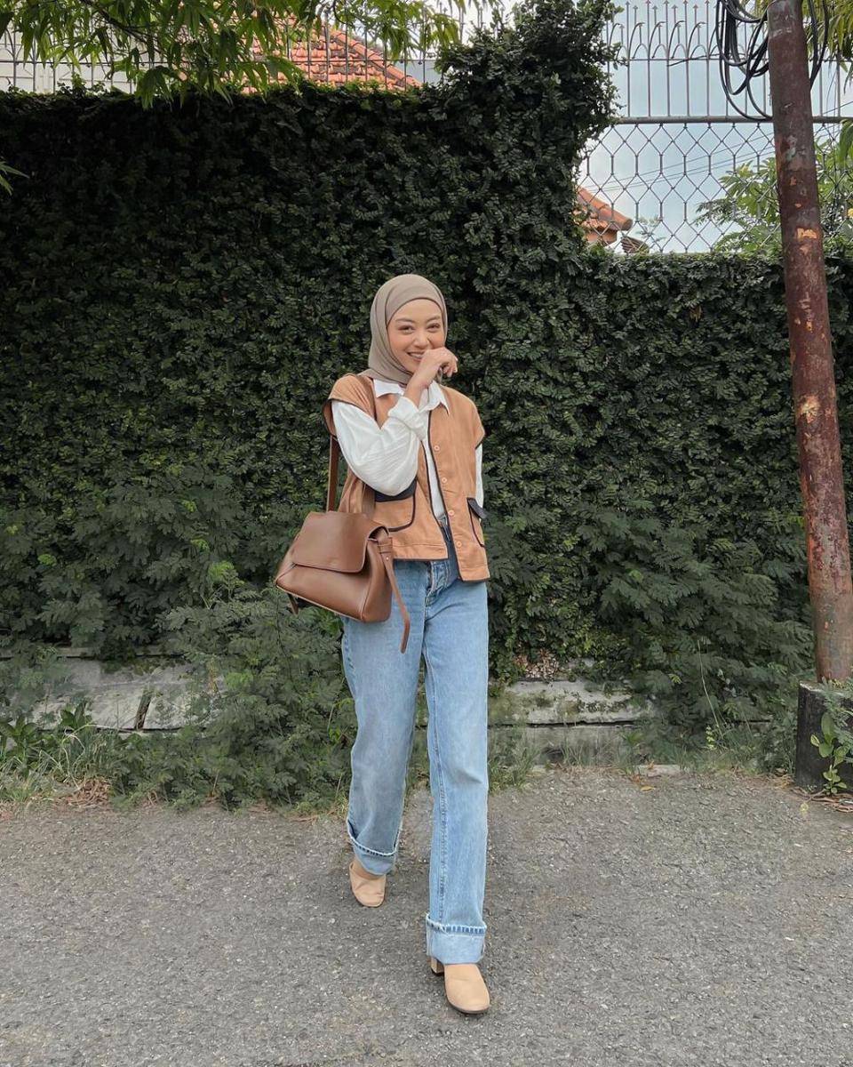 ide outfit street style ala Meirani Amalia (instagram.com/meiraniap)