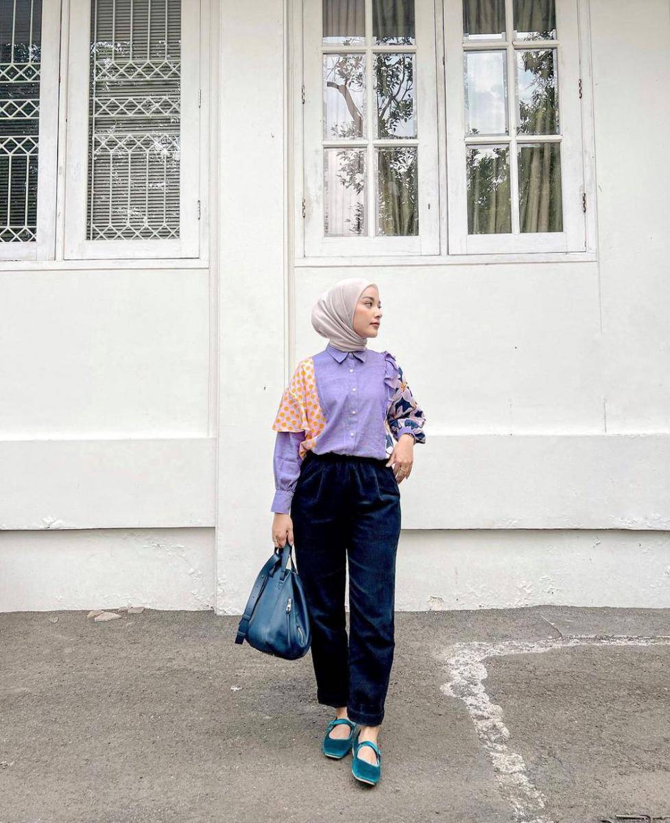 ide outfit office look ala Intan Sugih (instagram.com/intansugih)