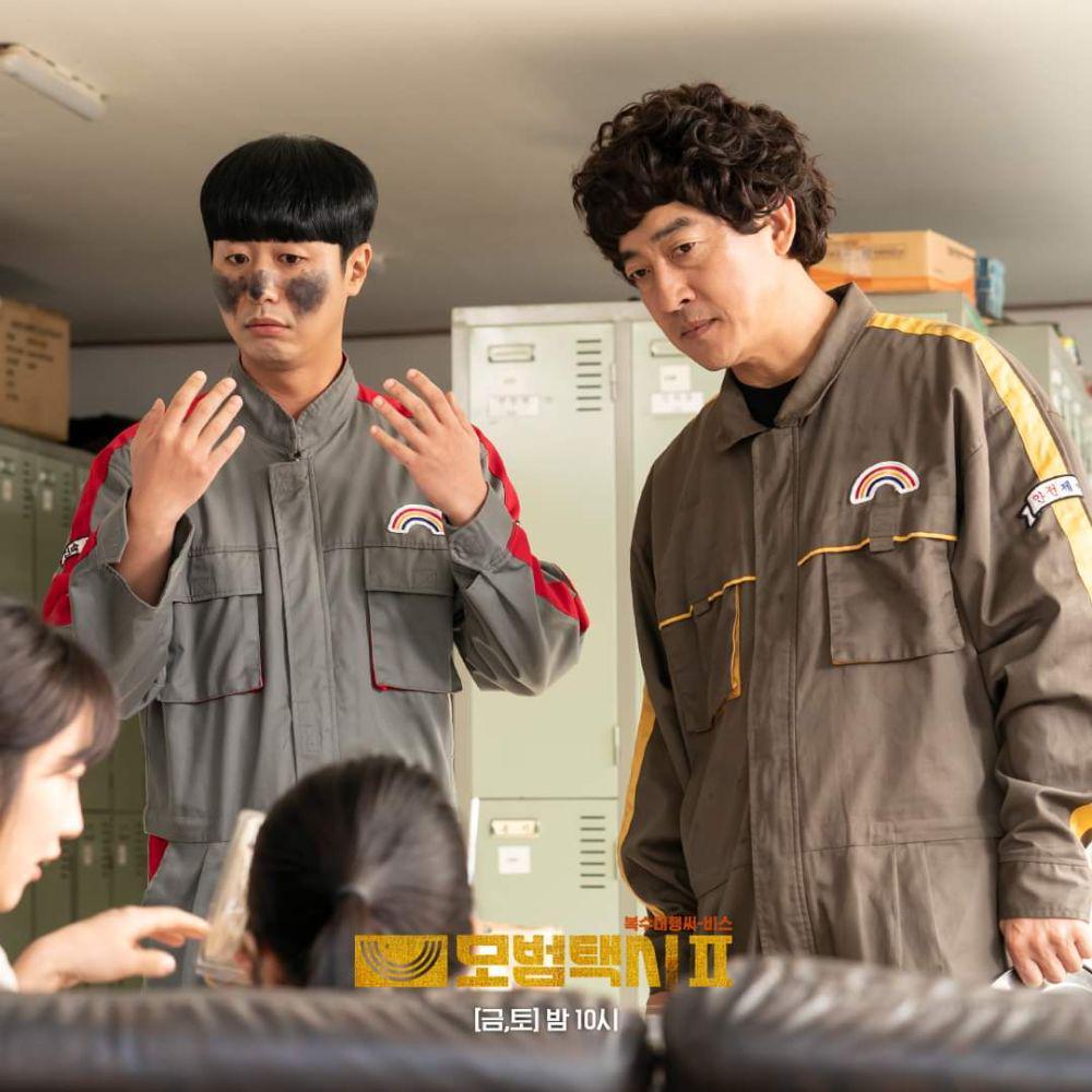 Bae Yoo Ram dan Jang Hyuk Jin di Taxi Driver 2 (dok. SBS/Taxi Driver 2)