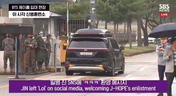 J-Hope BTS berangkat wajib militer (Twitter.con/KimGgukie_)