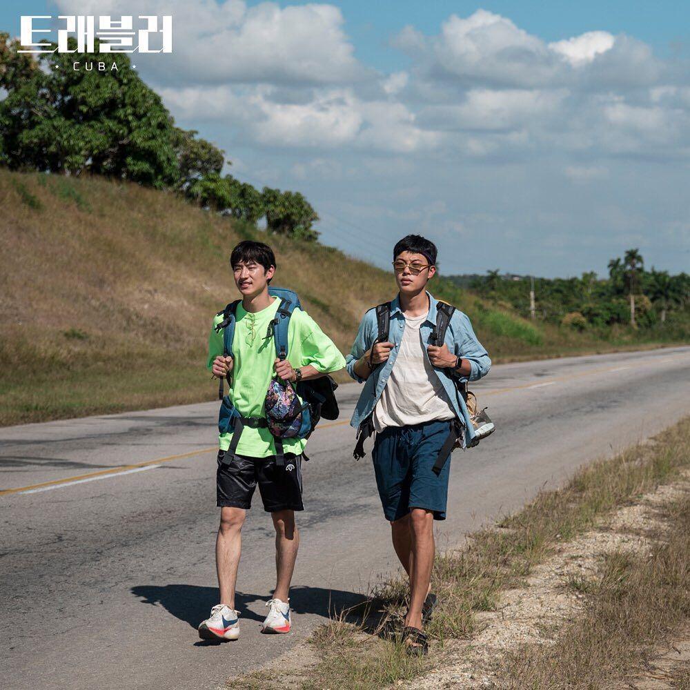 potret Lee Je Hoon dan Ryu Jun Yeol di Traveler (instagram.com/jtbc.insta)