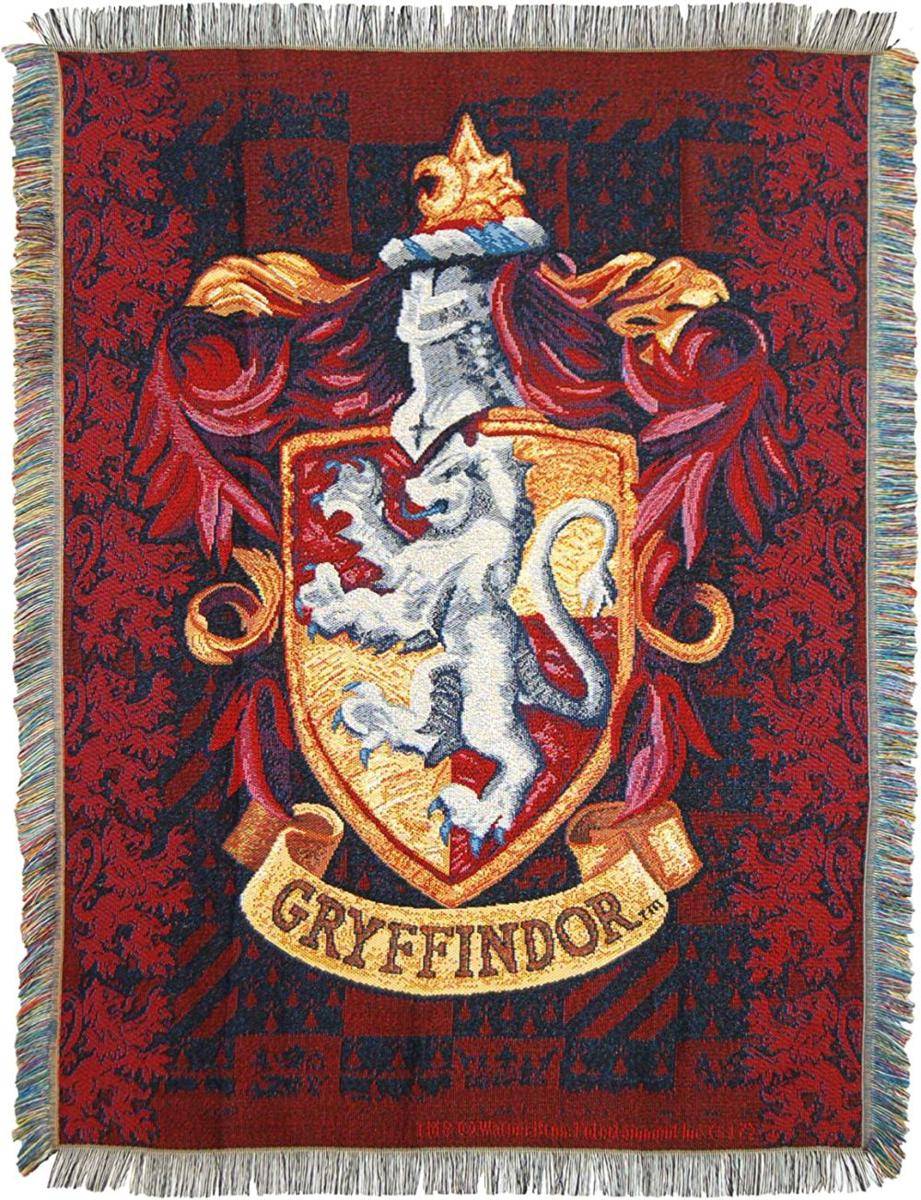 Selimut motif Gryffindor (amazon.com)