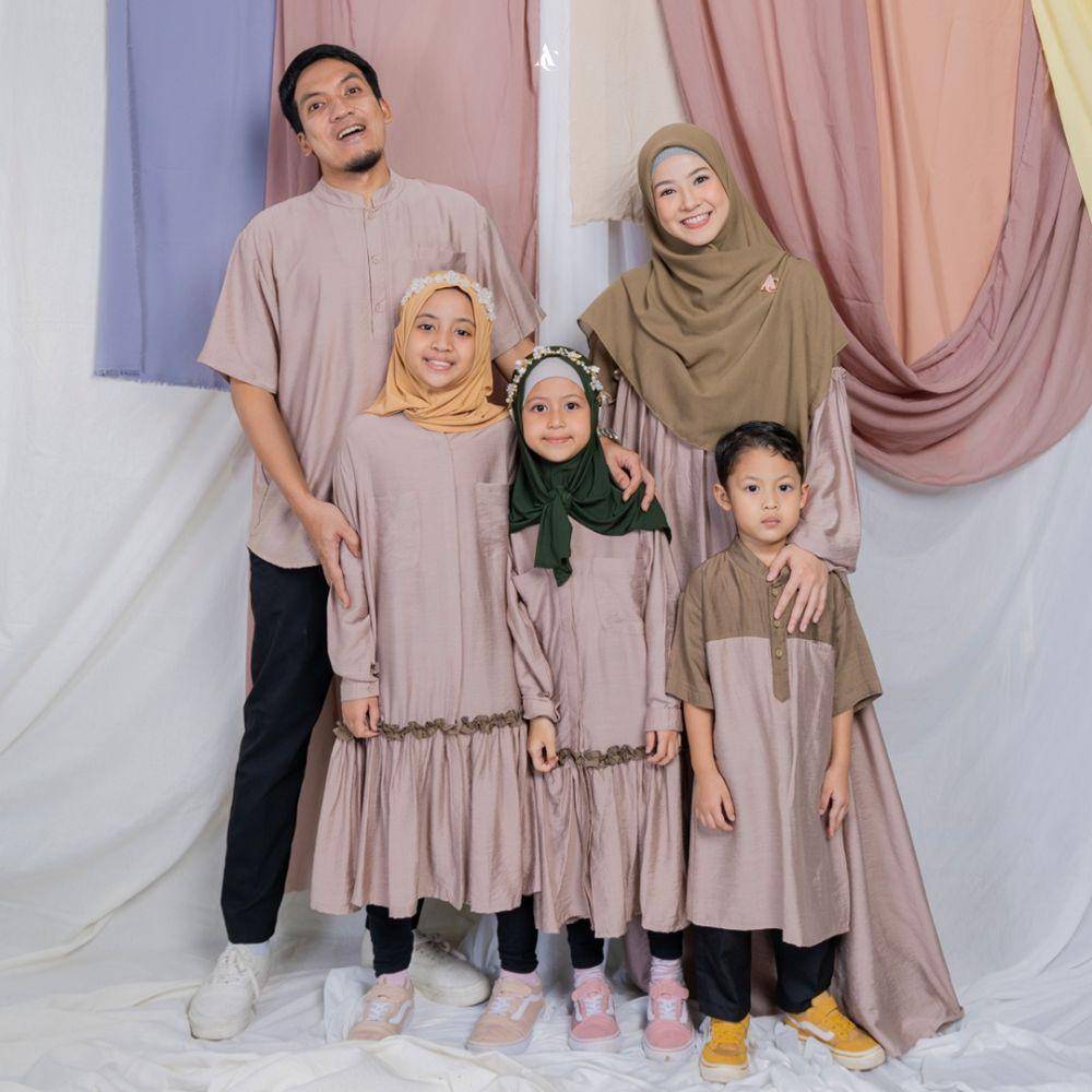 baju keluarga Lebaran 2023 dari brand lokal (instagram.com/alurcerita)