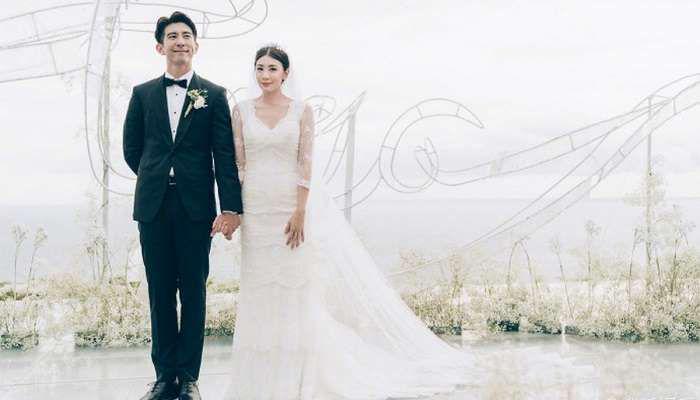 Pernikahan Alyssa Chia dan Xiu Jie Kai di Bali (Weibo.com/Xiu Jie Kai)
