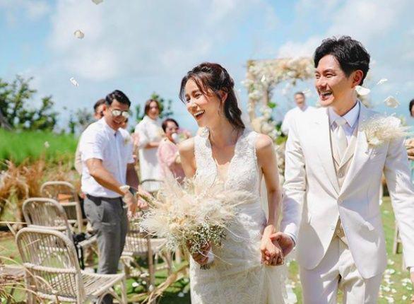 Pernikahan Priscilla Wong dan Edwin Siu (straitimes.com)