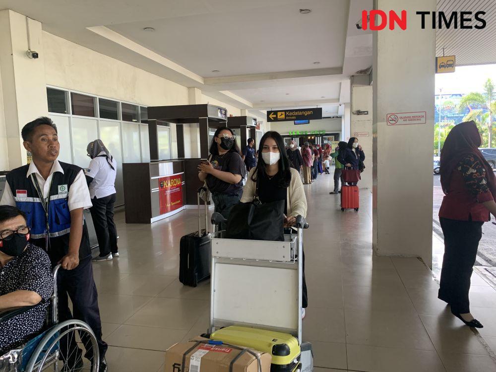 Penumpang Boleh Tanpa Masker, Aktivitas Bandara Radin Inten Meningkat