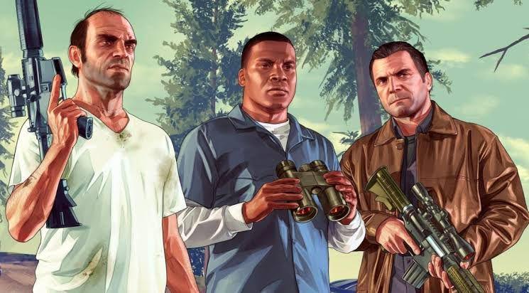 trio GTA V (dok. Rockstar Games/GTA V)