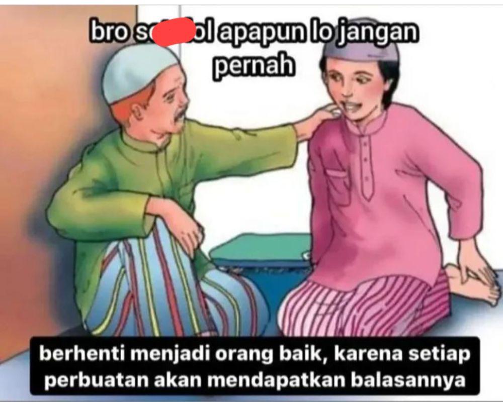 meme kasih nasihat (instagram.com/yhahakid)