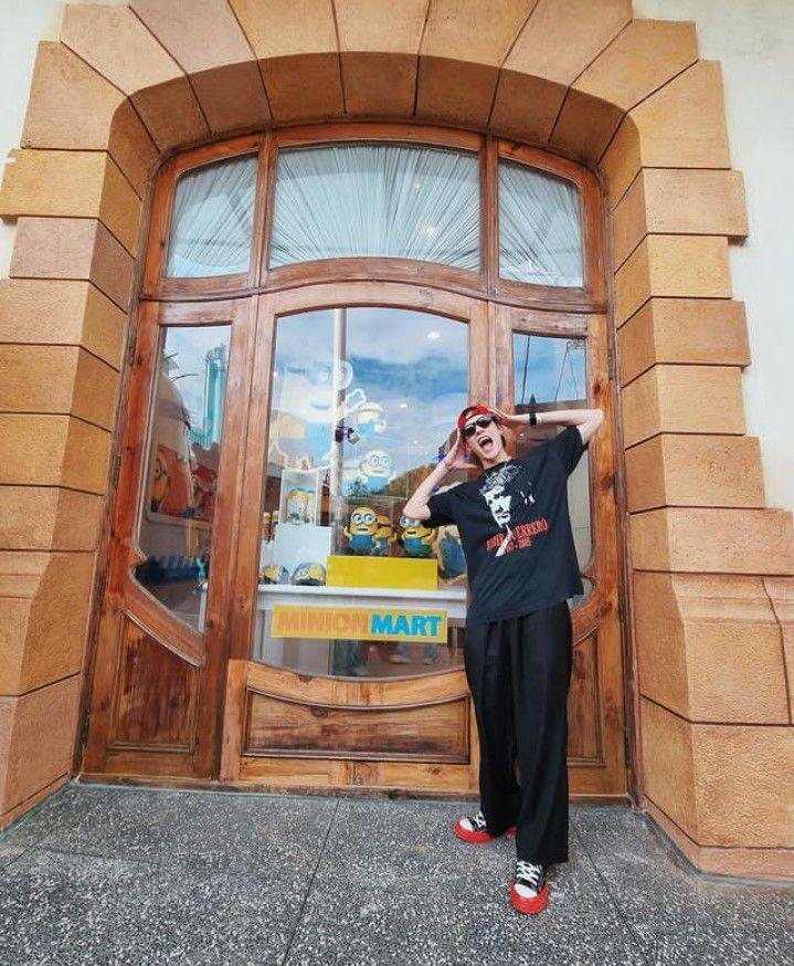 outfit traveling ala Nodt Nutthasid (instagram.com/nodted)
