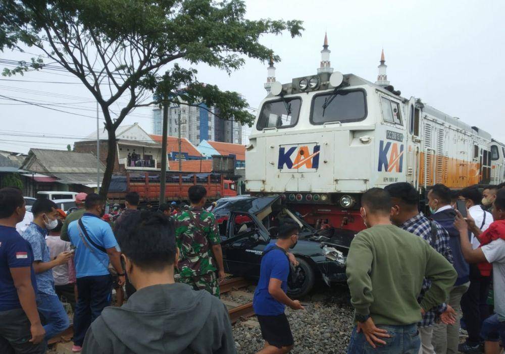 Bapak dan anak di Lamongan meninggal tertabrak kereta api. Dok Istimewa