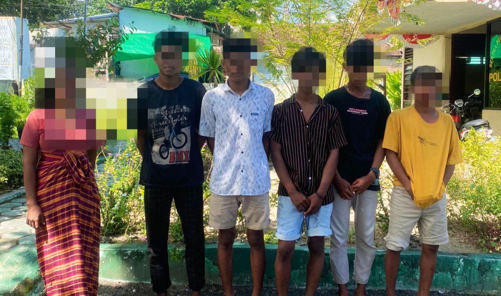 Enam Remaja di Dompu Asyik Pesta Miras  di Penghujung Bulan Ramadan