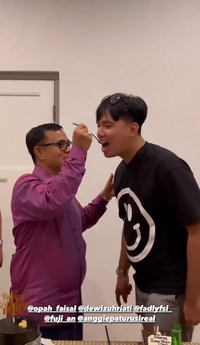 potret kejutan ulang tahun Haji Faisal (instagram.com/fransfaisal_)