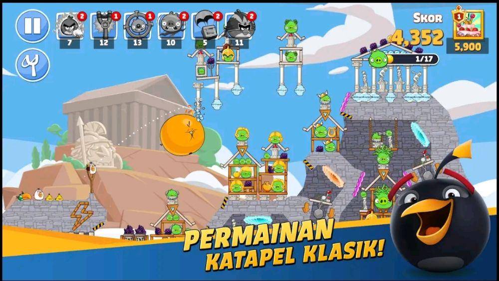 potret game Angry Birds Friends (dok. Rovio Entertainment Corporation/Angry Birds Friends)
