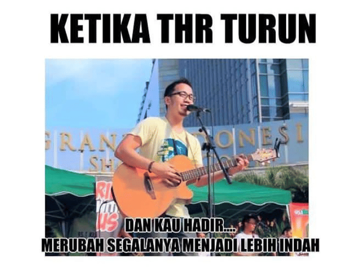 meme lucu serba-serbi THR (instagram.com/chrismotivator)