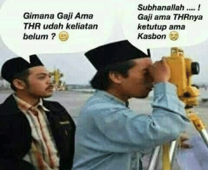 meme lucu serba-serbi THR (instagram.com/ngakakkocak1122)