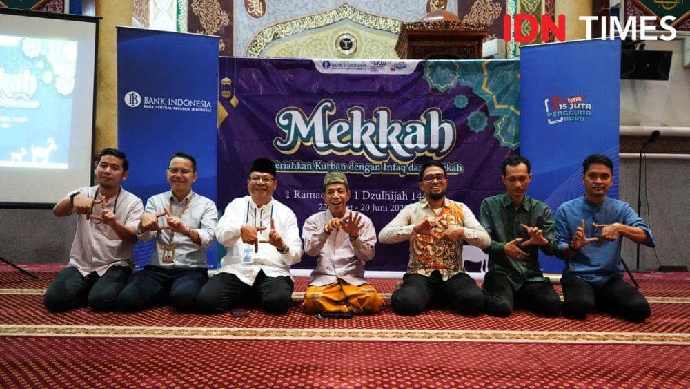 Program Meriahkan Kurban dengan Infaq dan Sedekah (MEKKAH). (IDN Times/Muhammad Saifullah)