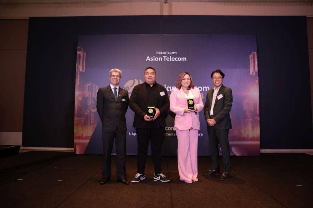 XL HOME berhasil meraih penghargaan bergengsi Asian Telecom Awards 2023 berlangsung di Singapura. (Dok. XL Axiata).