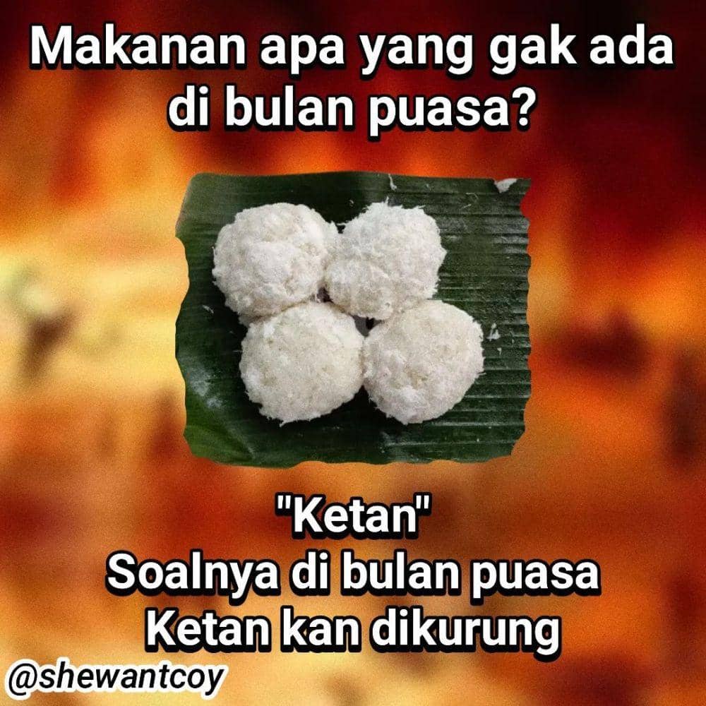 tebak-tebakan seputar bulan puasa (instagram.com/shewantcoy)