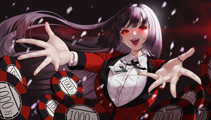 Yumeko Jabami (dok. MAPPA/Kakegurui )