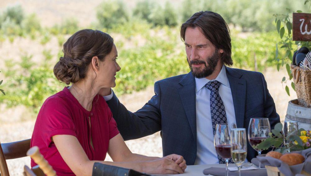 Keanu Reeves dan Winona Ryder dalam film Destination Wedding. (dok. Regatta/Destination Wedding)