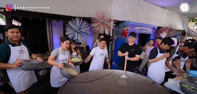 Bobon Santoso masak besar bareng chef Arnold dan MasterChef (youtube.com/Bobon Santoso)