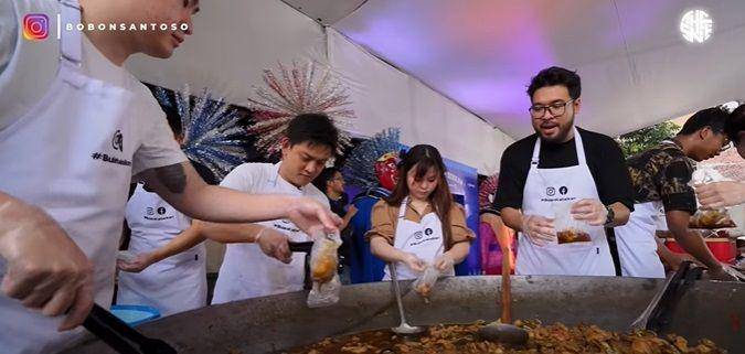 Bobon Santoso masak besar bareng chef Arnold dan MasterChef (youtube.com/Bobon Santoso)