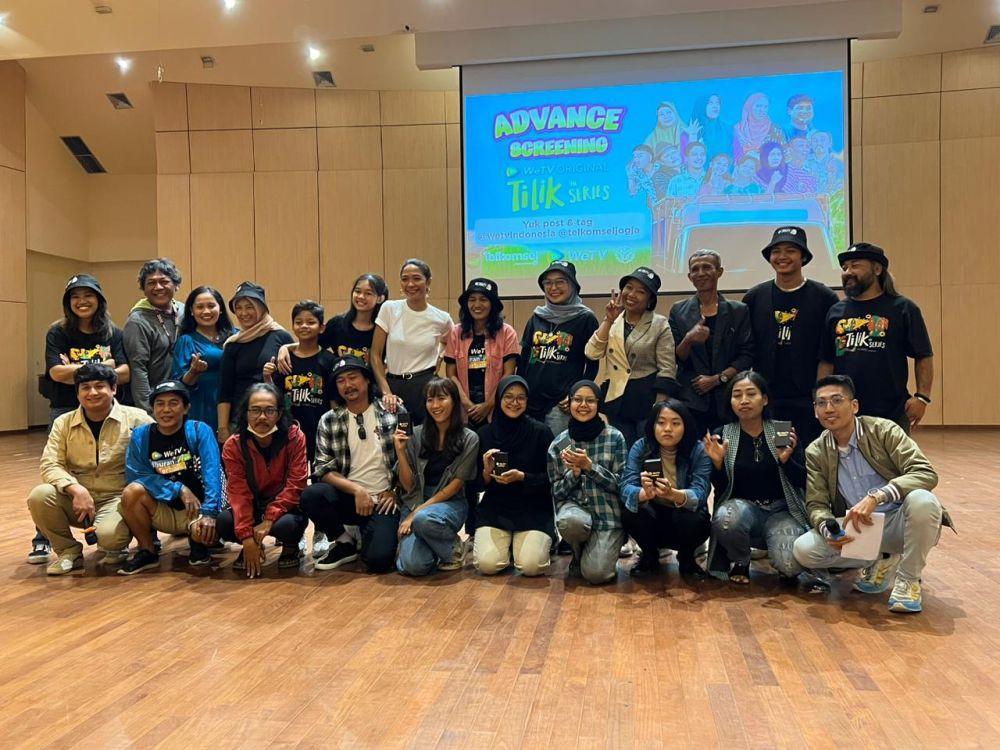 Warga Yogyakarta Nobar Tilik The Series Bareng Bu Tejo