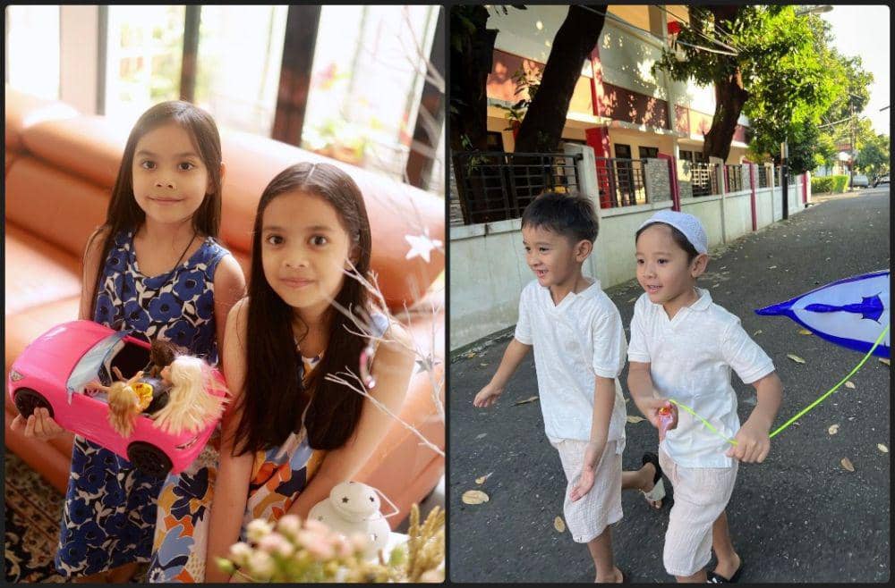 10 Pasang Anak Artis yang Dikira Kembar karena Jarak Usia Dekat