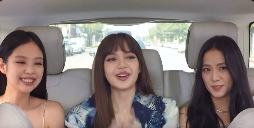 BLACKPINK di Carpool Karaoke James Corden (Youtube.com/The Late Late Show with James Corden)