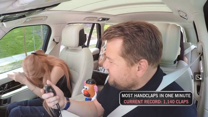 BLACKPINK di Carpool Karaoke James Corden (Youtube.com/The Late Late Show with James Corden)