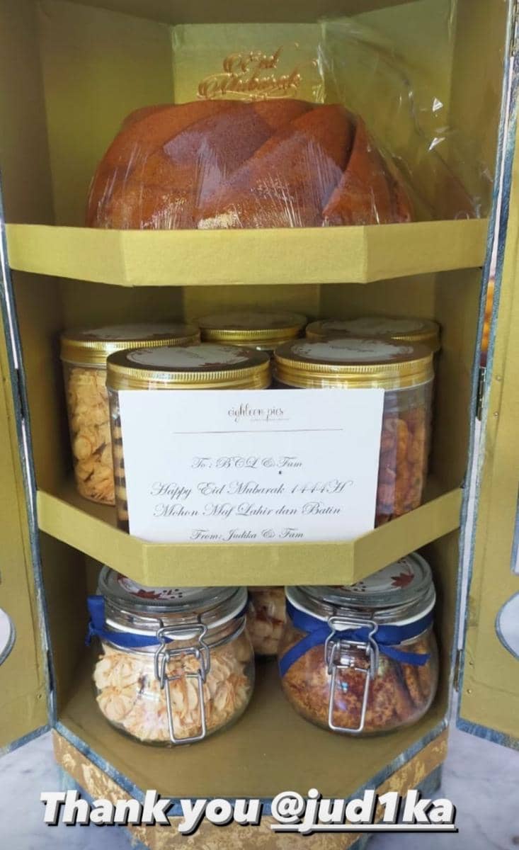 Hampers Lebaran Judika (instagram.com/bclsinclair)