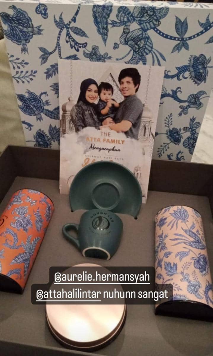 Hampers Aurel dan Atta (instagram.com/titi_kamall)