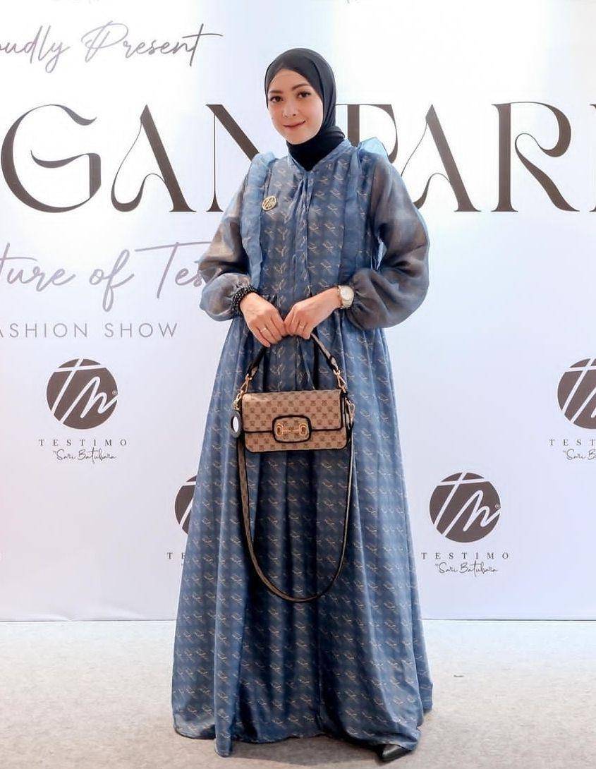 Style kondangan Richa Iskak (instagram.com/richaiskak)