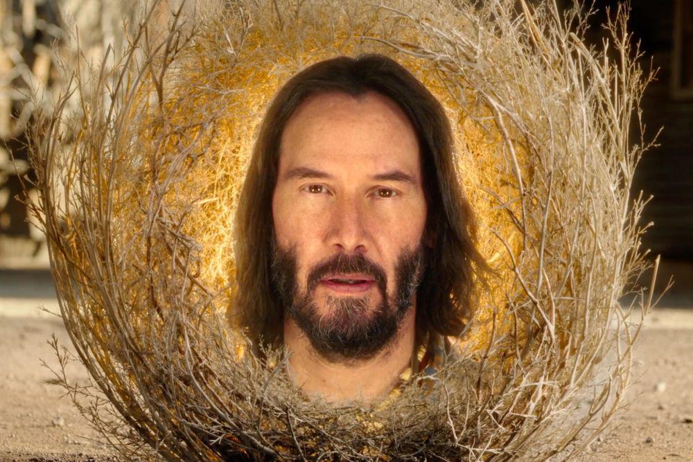 Keanu Reeves dalam film The SpongeBob Movie: Sponge on the Run. (dok. Paramount Pictures/The SpongeBob Movie: Sponge on the Run)