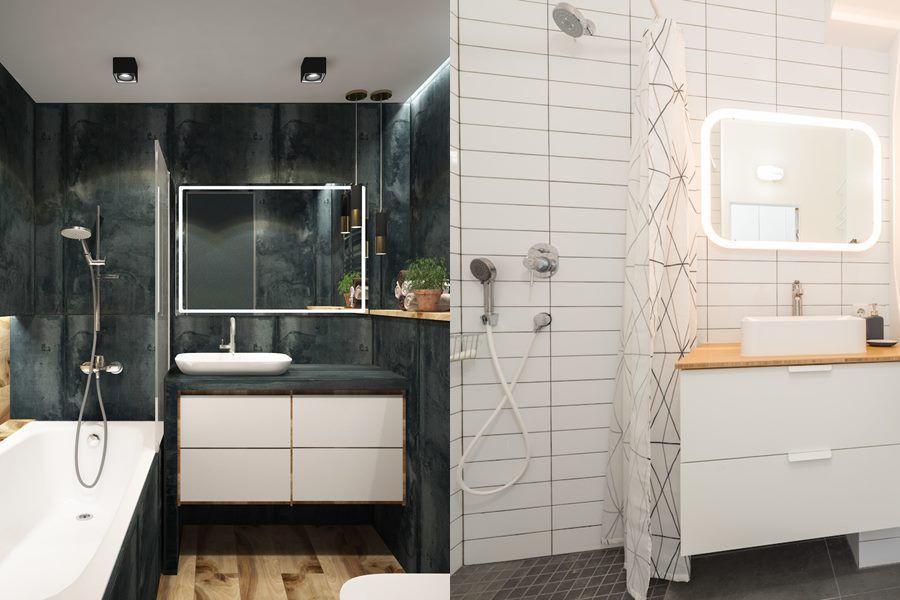 10 Desain Kamar Mandi dengan Shower, Bisa untuk Rumah Mungil