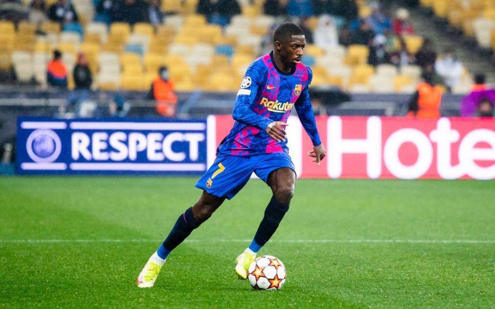 Ousmane Dembele ketika memperkuat Barcelona. (instagram.com/o.dembele7)