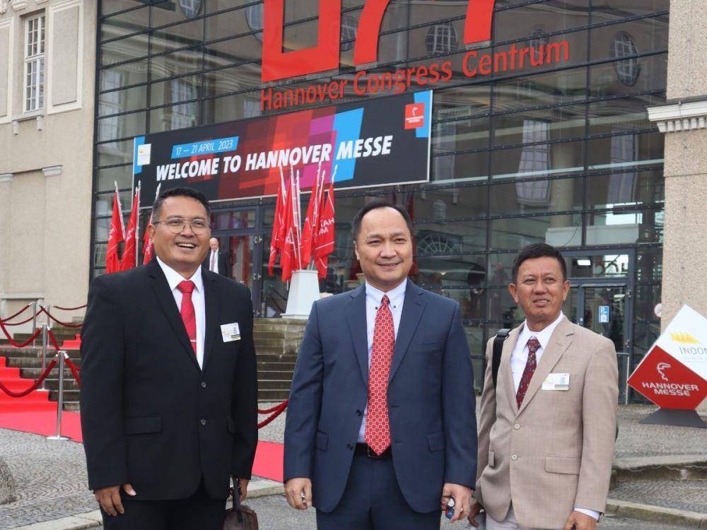 SIER Kolaborasi dengan Perusahaan Jerman di Hannover Messe