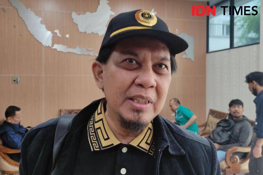 Wakil Ketua Umum (Waketum) Partai Ummat, Nazaruddin saat ditemui di Gedung KPU RI, Jakarta Pusat (IDN Times/Yosafat Diva Bayu Wisesa)