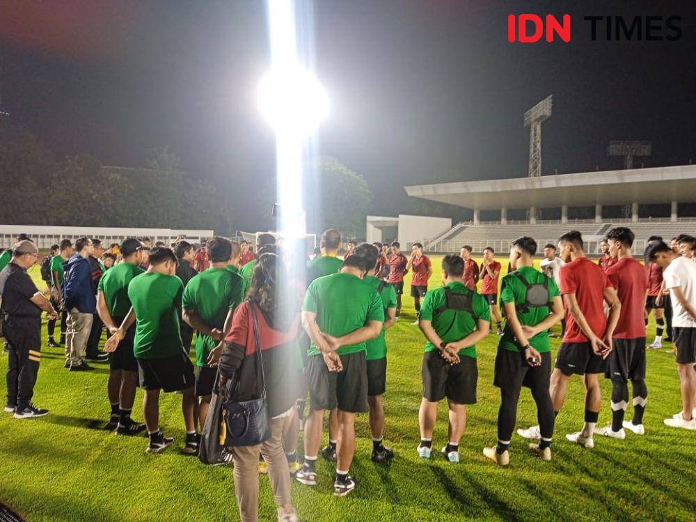 Timnas U-22 dalam TC jelang SEA Games 2023. (IDN Times/Sandy Firdaus)