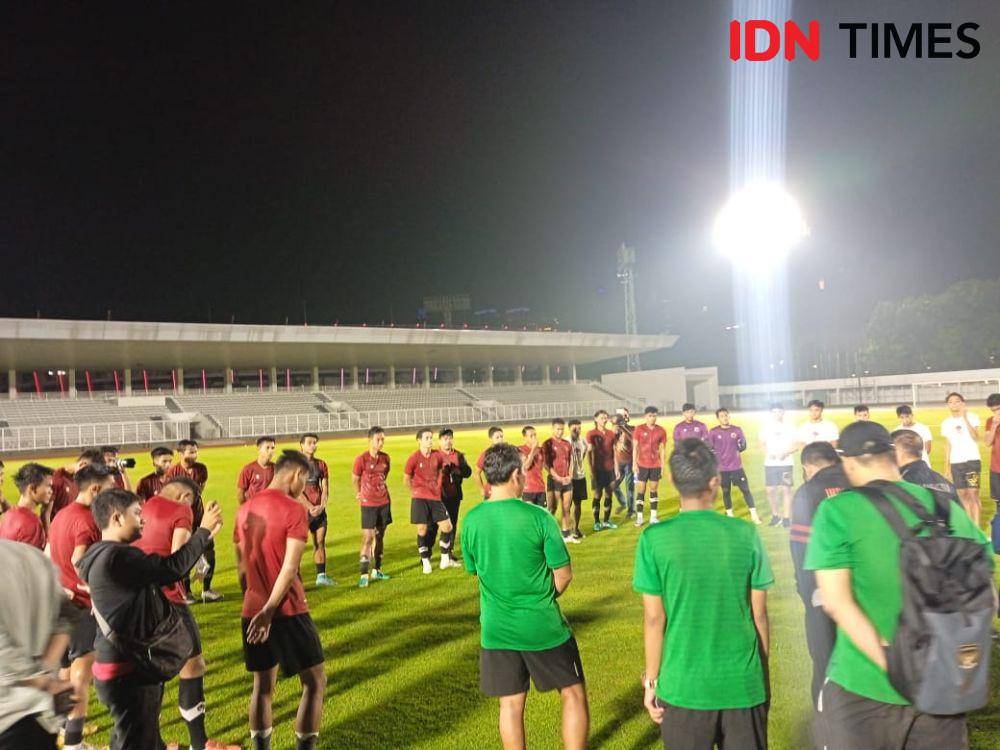 Timnas U-22 dalam TC jelang SEA Games 2023. (IDN Times/Sandy Firdaus)