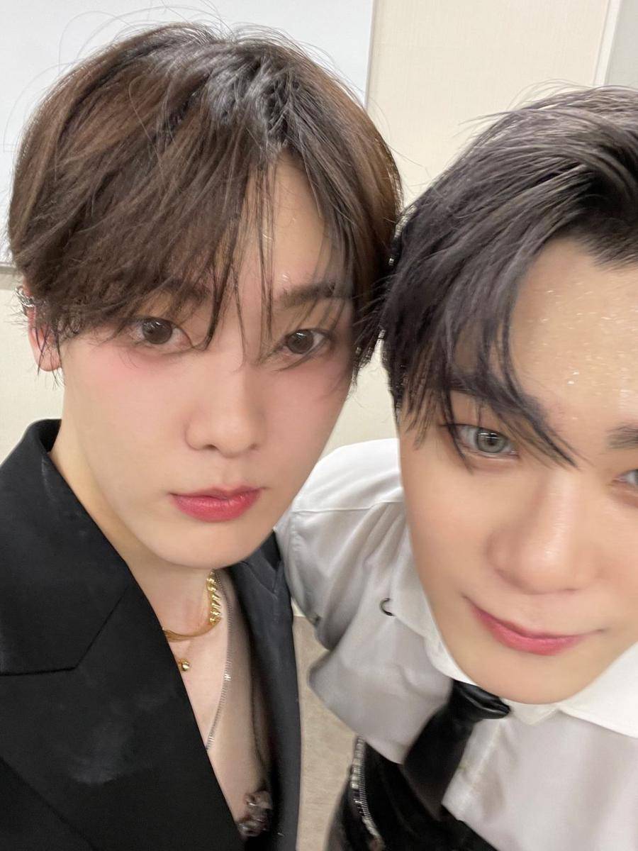 Moonbin dan Sanha ASTRO (twitter.com/offclASTRO)