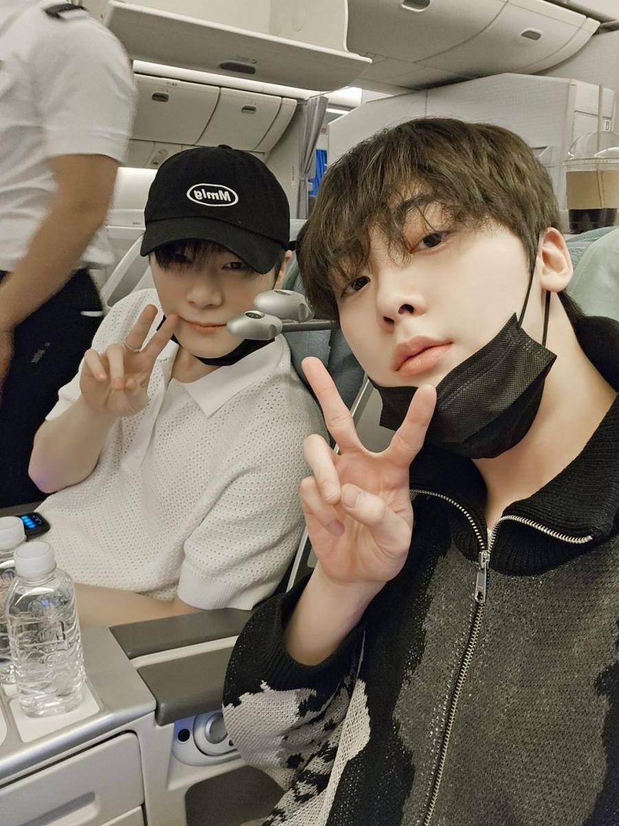 Moonbin dan Sanha ASTRO (twitter.com/offclASTRO)