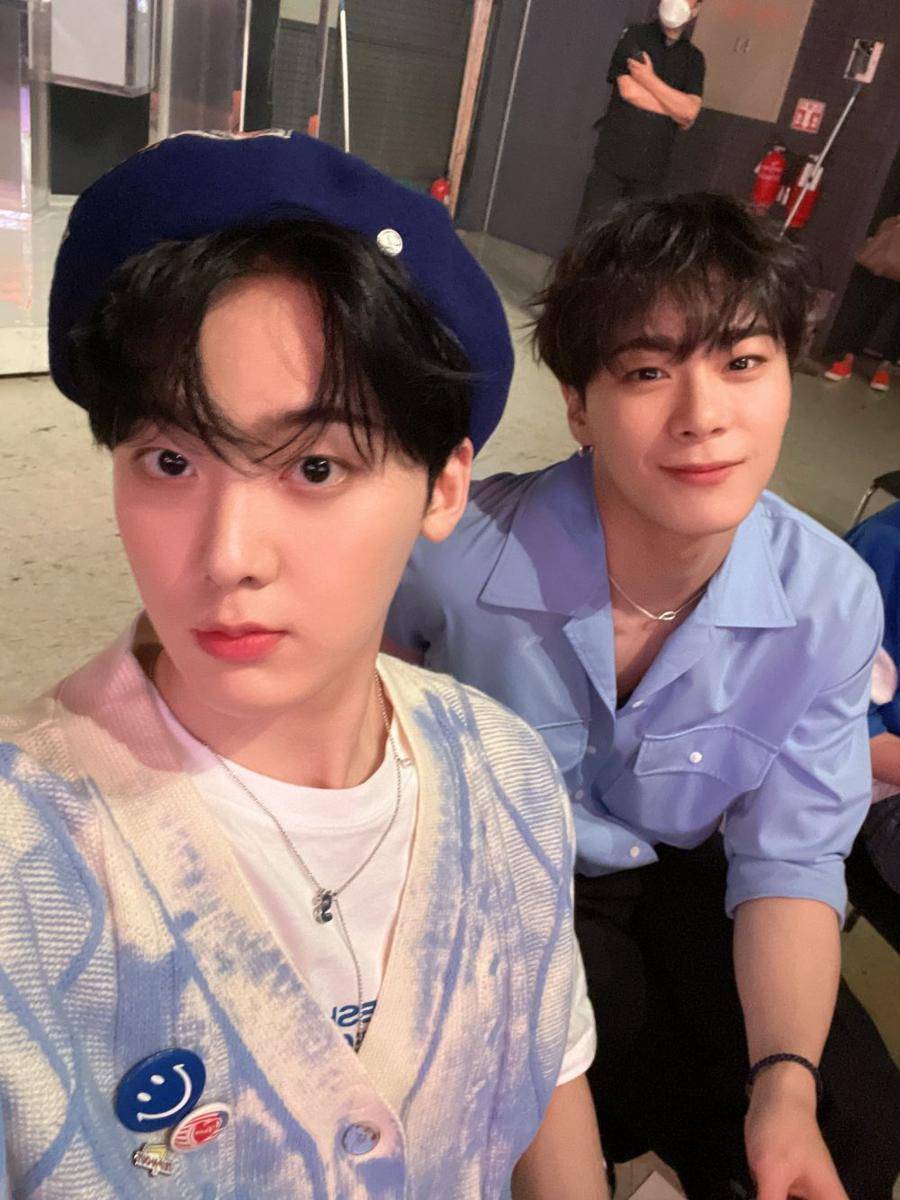 Moonbin dan Sanha ASTRO (twitter.com/offclASTRO)
