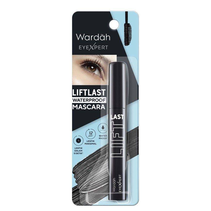 Wardah Eyexpert Liftlast Waterproof Mascara. (dok. Tokopedia/Wardah Official)