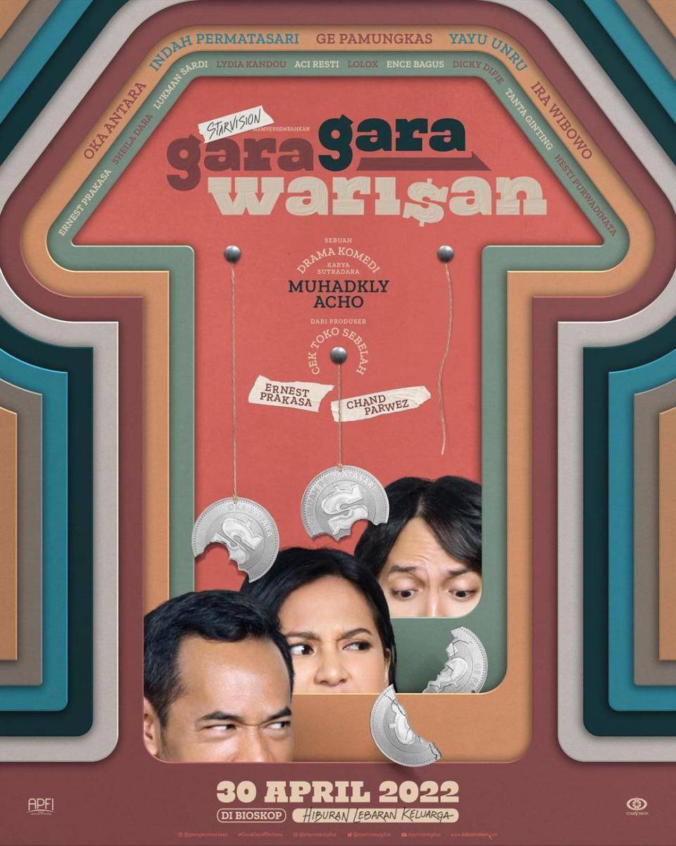 poster film Gara-Gara Warisan (instagram.com/starvisionplus)