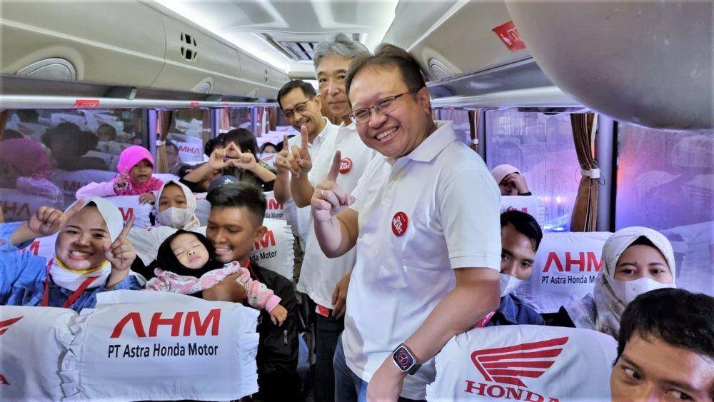 Program Mudik dan Balik Bareng Honda (MBBH) 2023. (Dok. IDN Times)